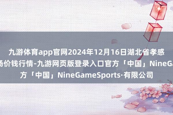 九游体育app官网2024年12月16日湖北省孝感市南大农产物批发商场价钱行情-九游网页版登录入口官方「中国」NineGameSports·有限公司